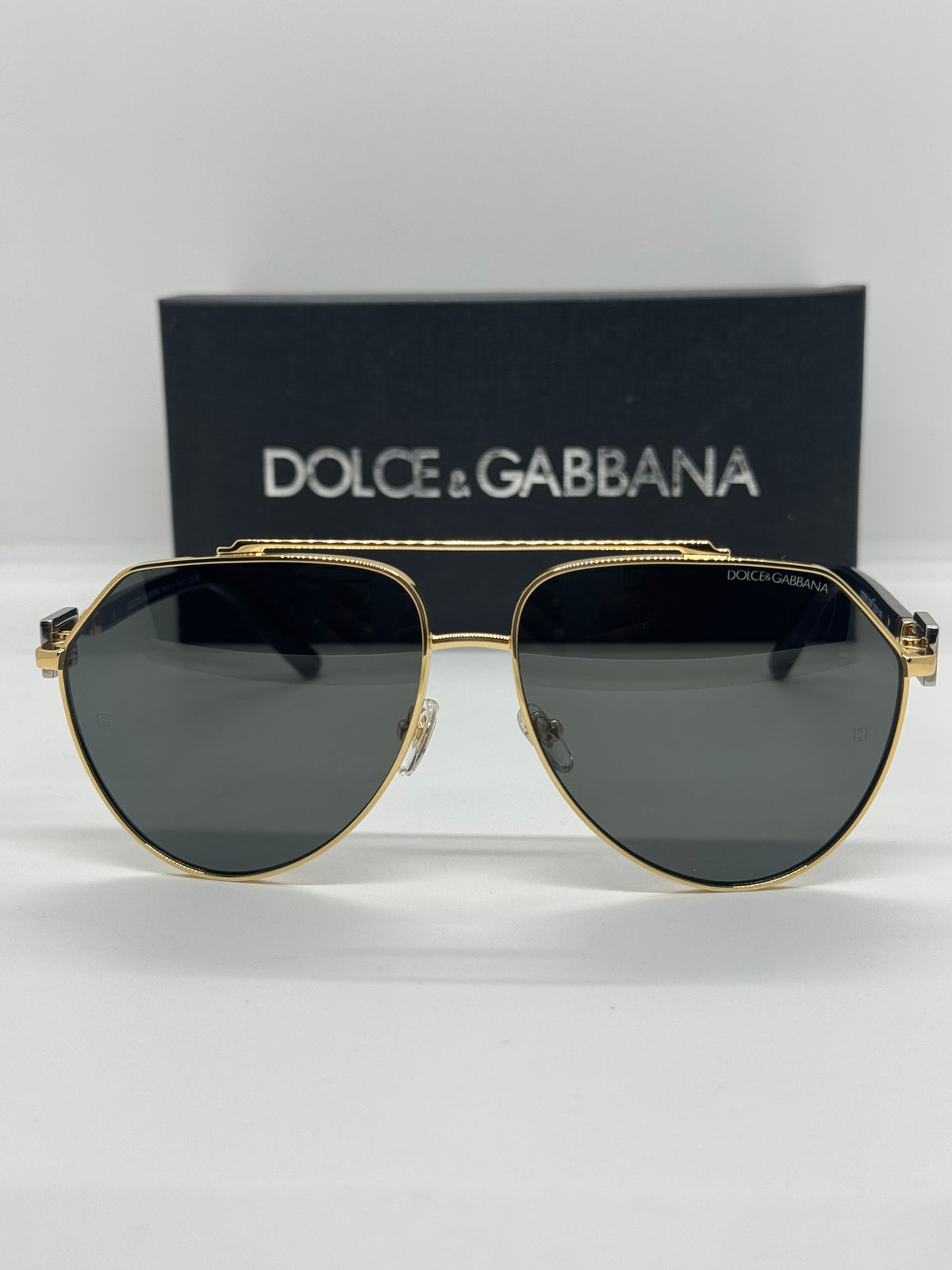 Dolce & Gabbana DG2315 Pilot Black x Gold