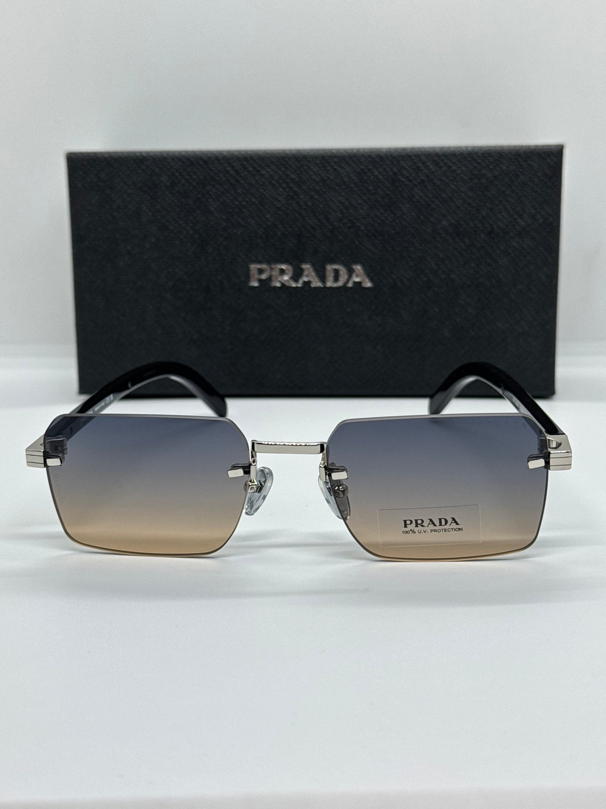 Prada PR D55S Rimless Gradient Shade