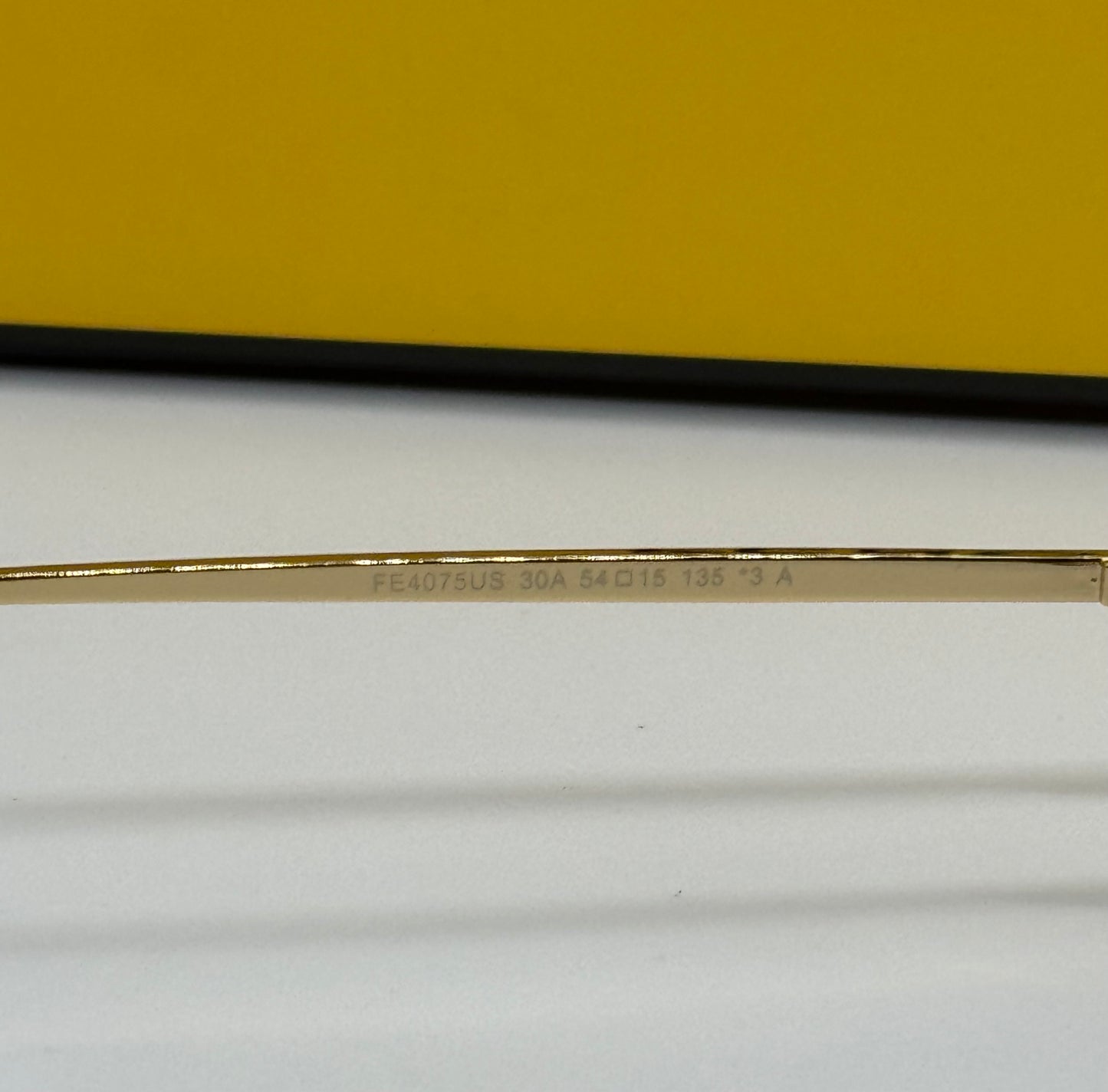 Fendi First Crystal Rimless Black