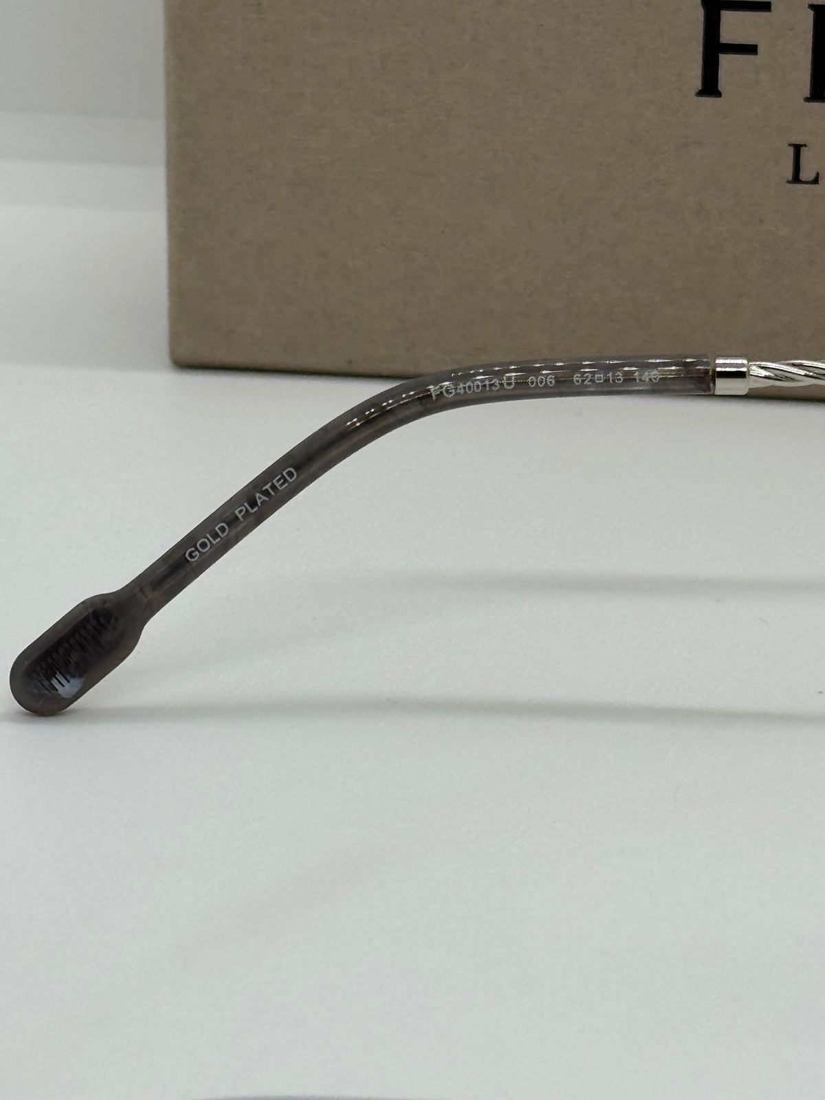 Fred Lunettes Force 10 Silver Frame