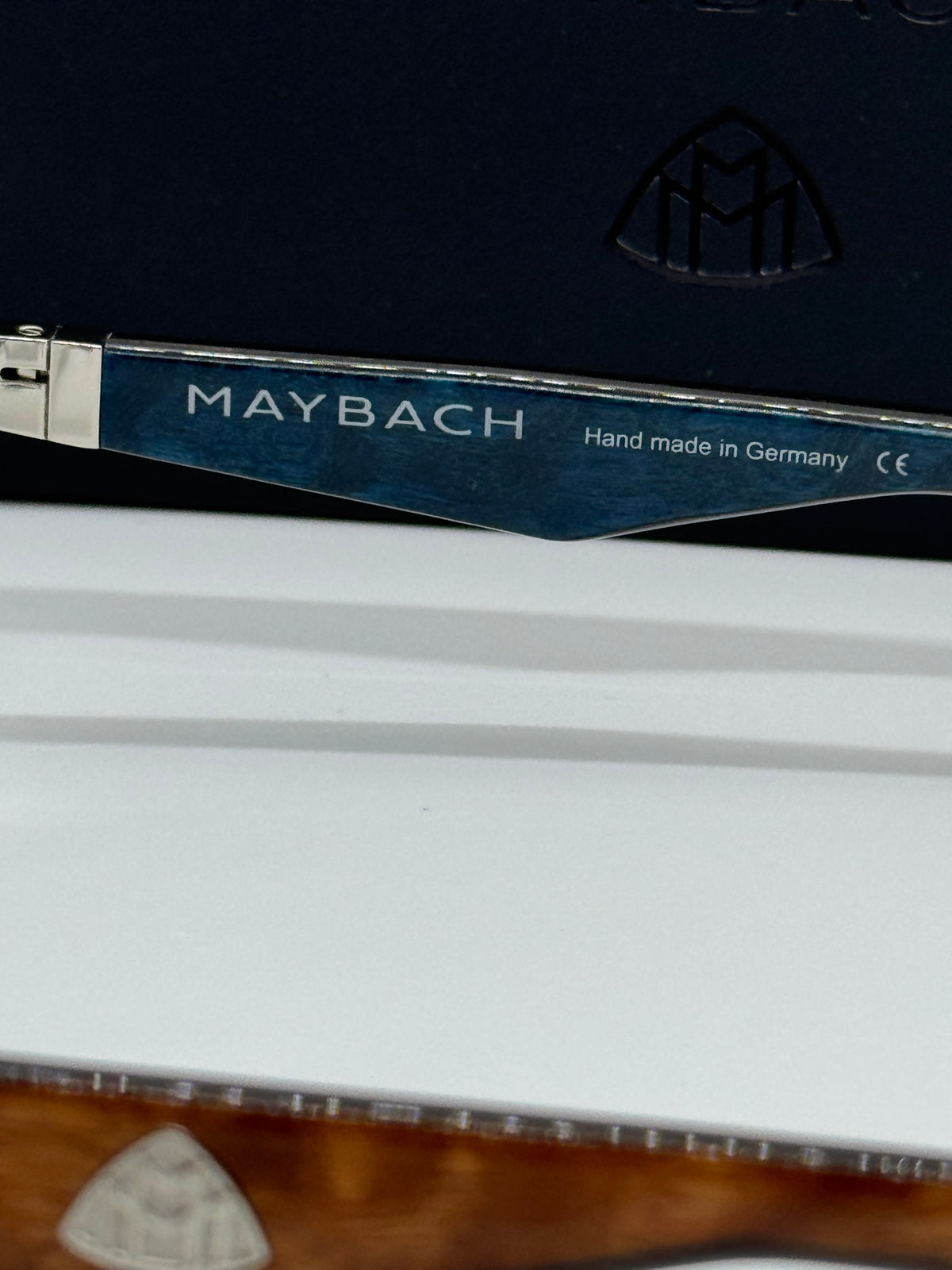 Maybach The Visionist Sun 1 Silver Rimless Frame