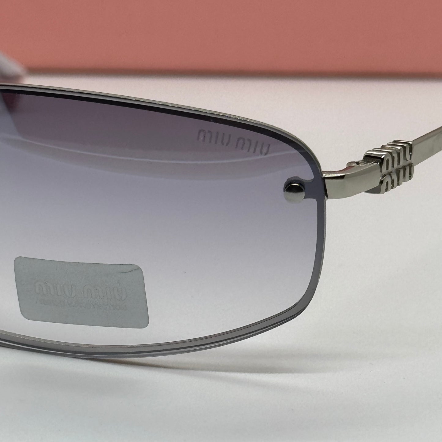 Miu Miu Gunmetal Gradient MUA50S