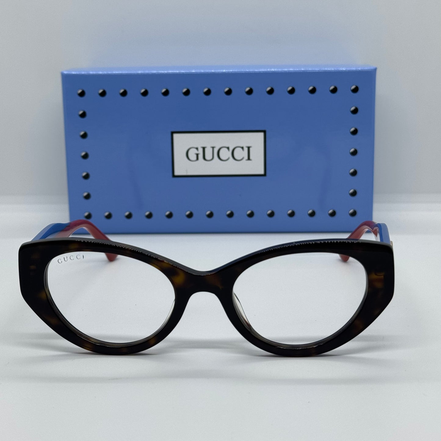 GG 1862S Cateye Tortoise x blue