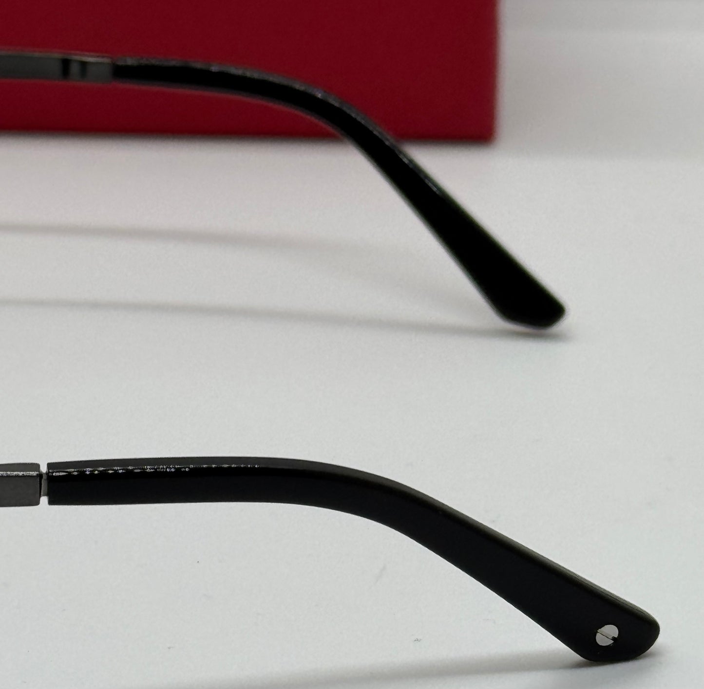 Cartier Santos Titanium CT0533S Black x Silver