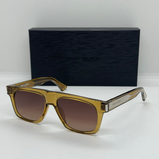 Saint Laurent SL791 Brown Transparent