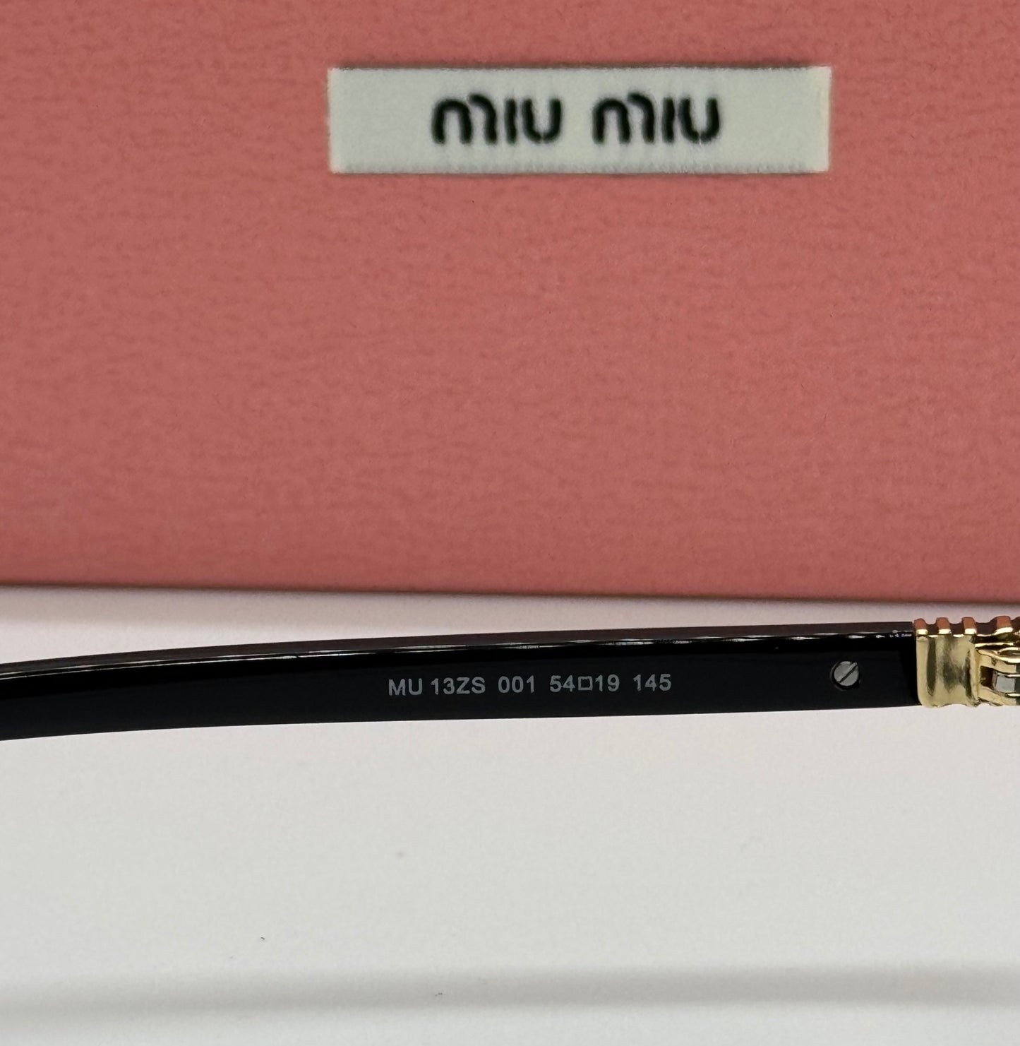 Miu Miu MU13Z Black Square