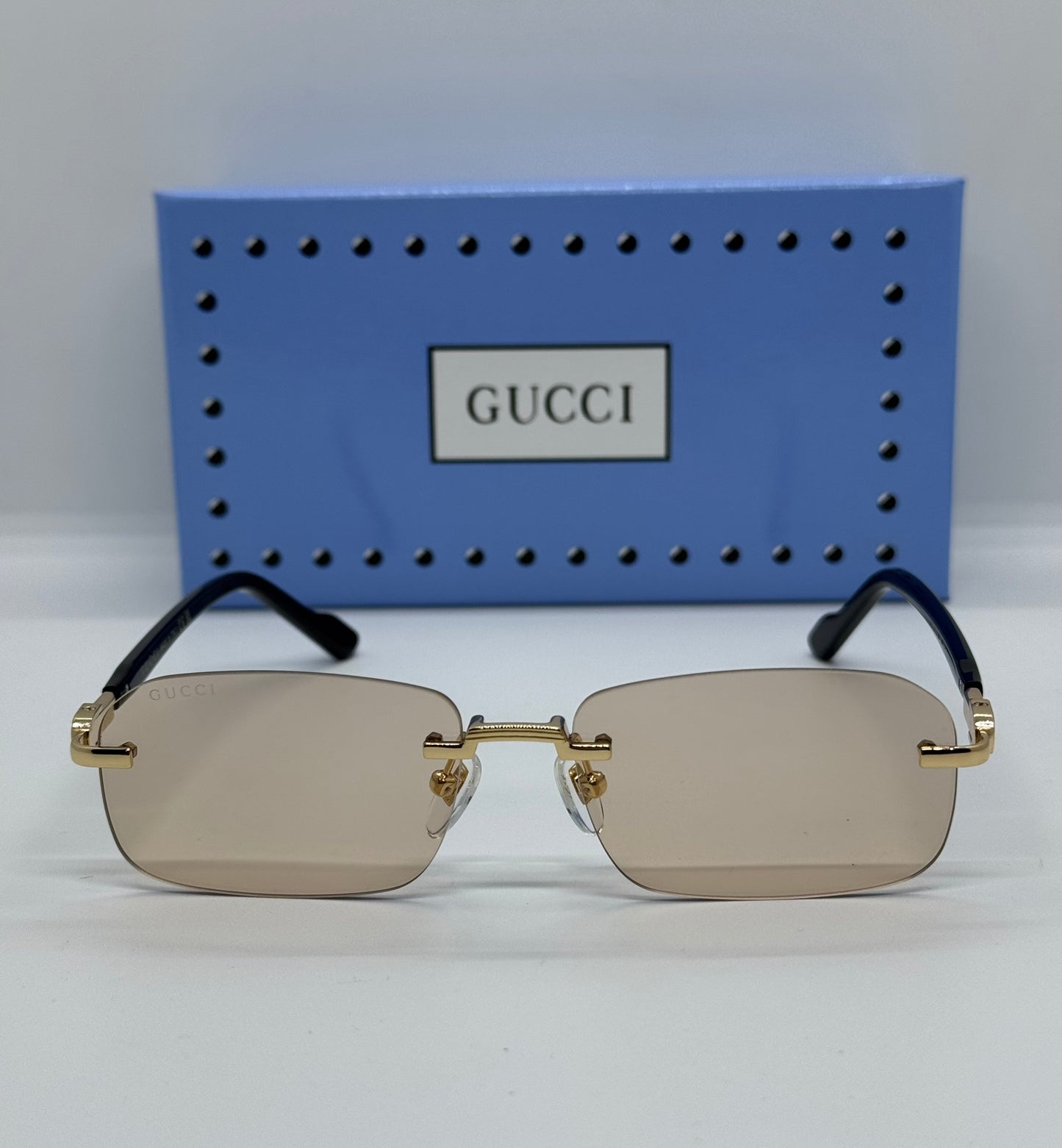 GG 1221S Rimless Champagne