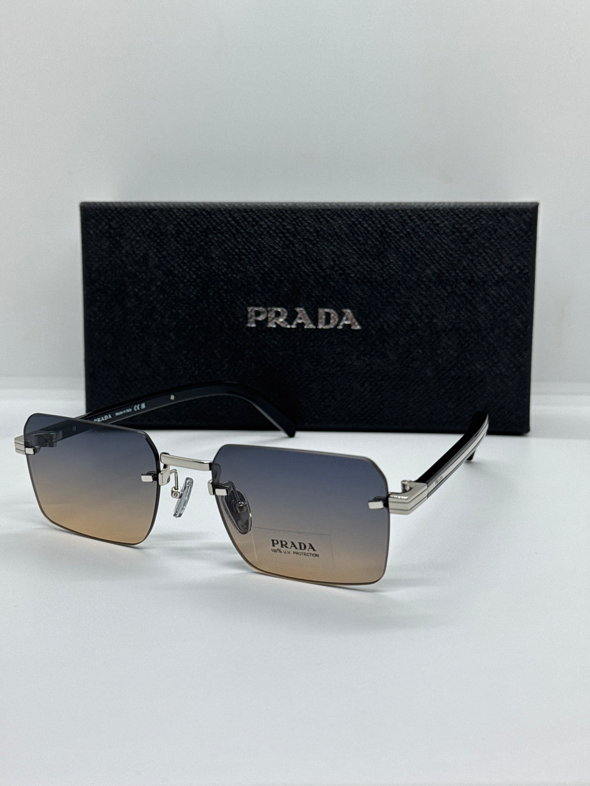 Prada PR D55S Rimless Gradient Shade