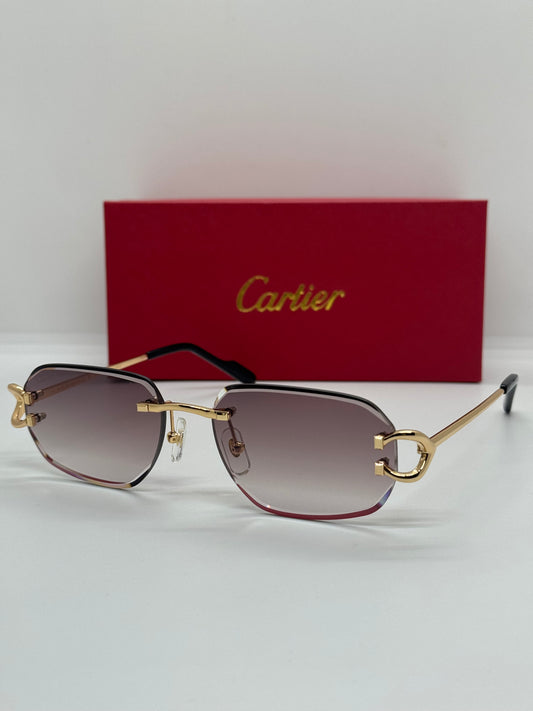 Cartier CT0458S Brown Gradient