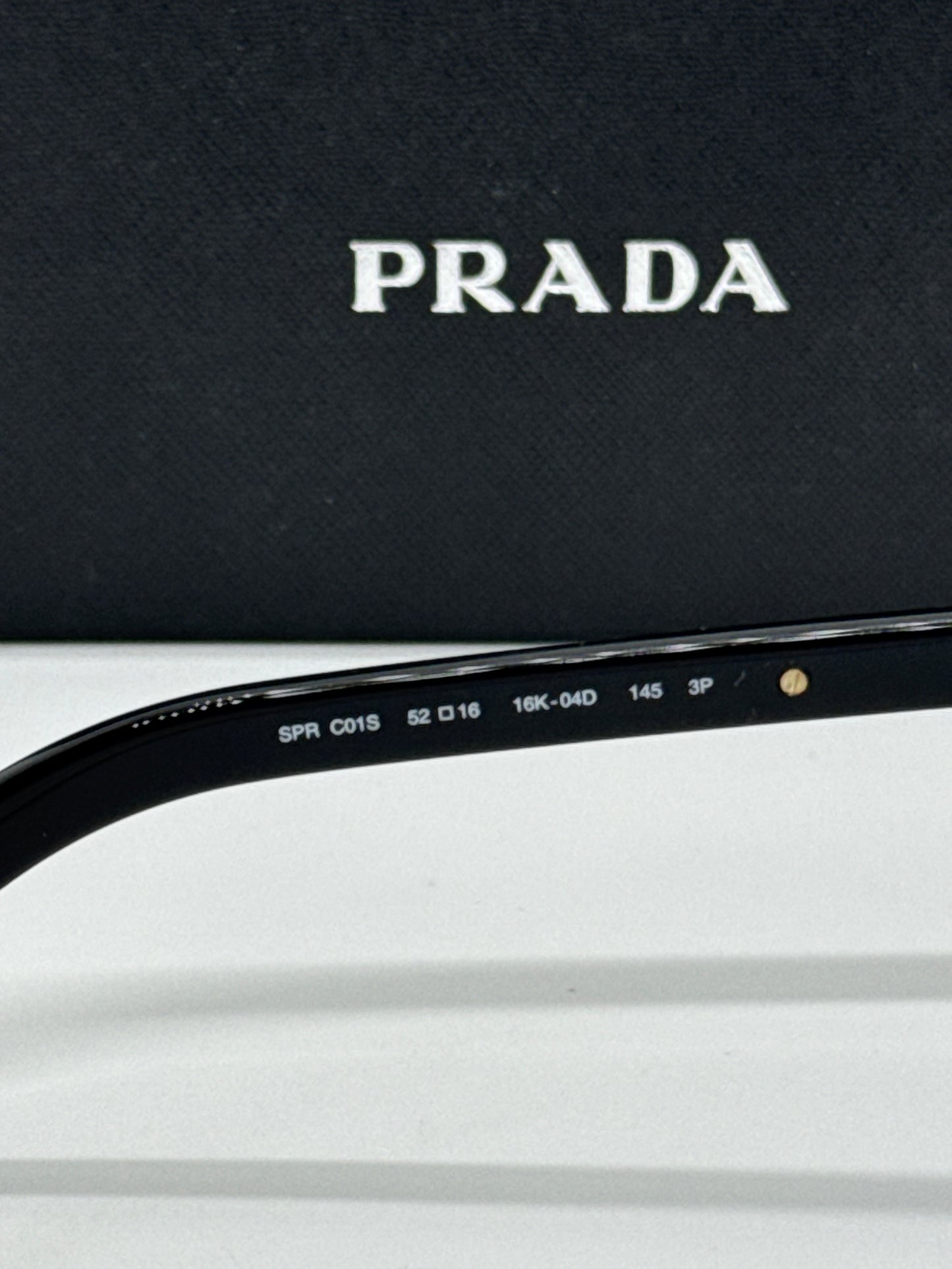 Prada SPRC01 Black X Gold