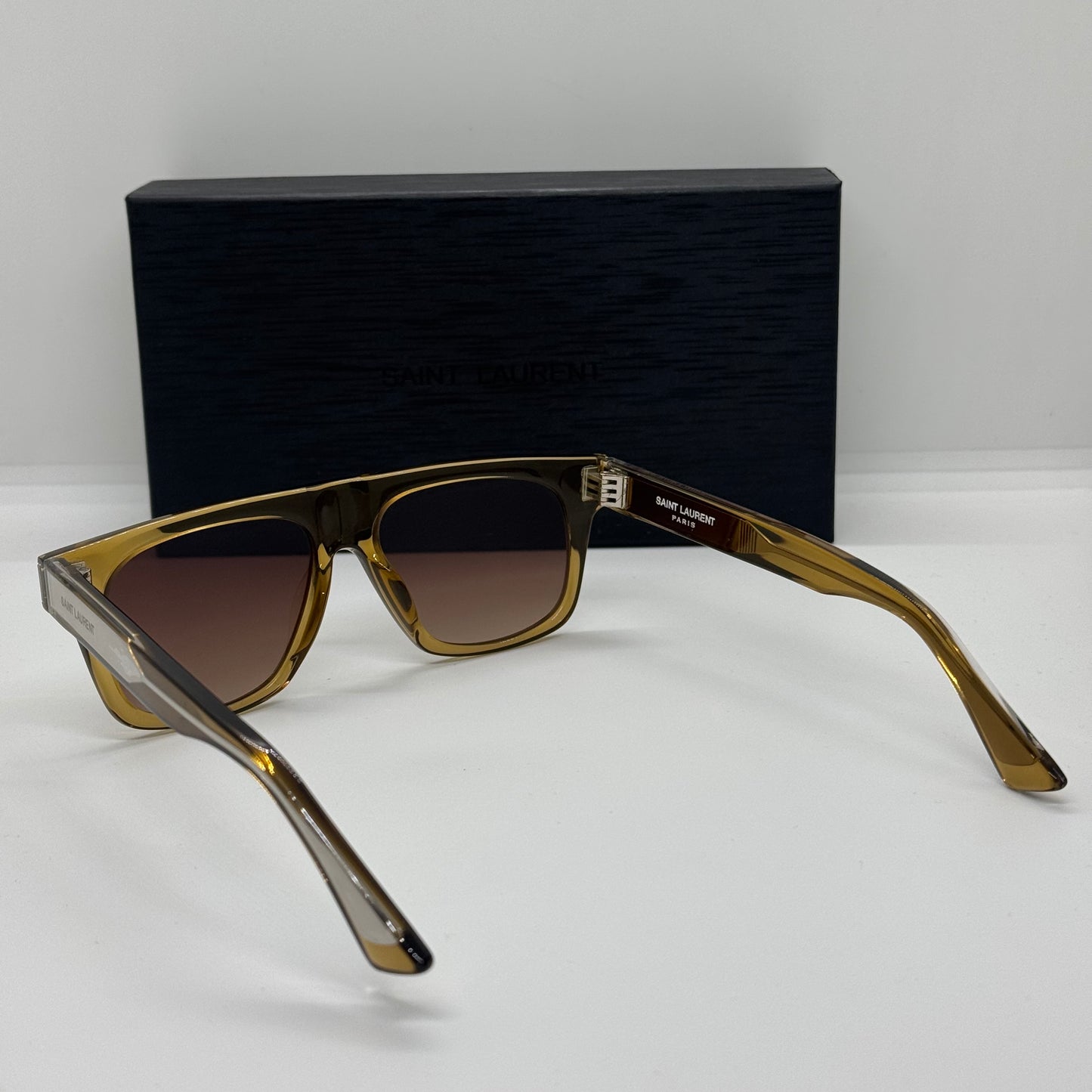 Saint Laurent SL791 Brown Transparent
