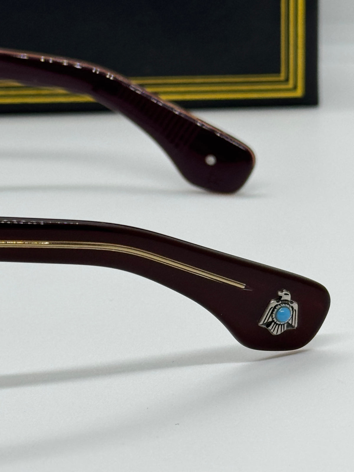 Jacques Marie Mage LARAMIE Maroon Frame