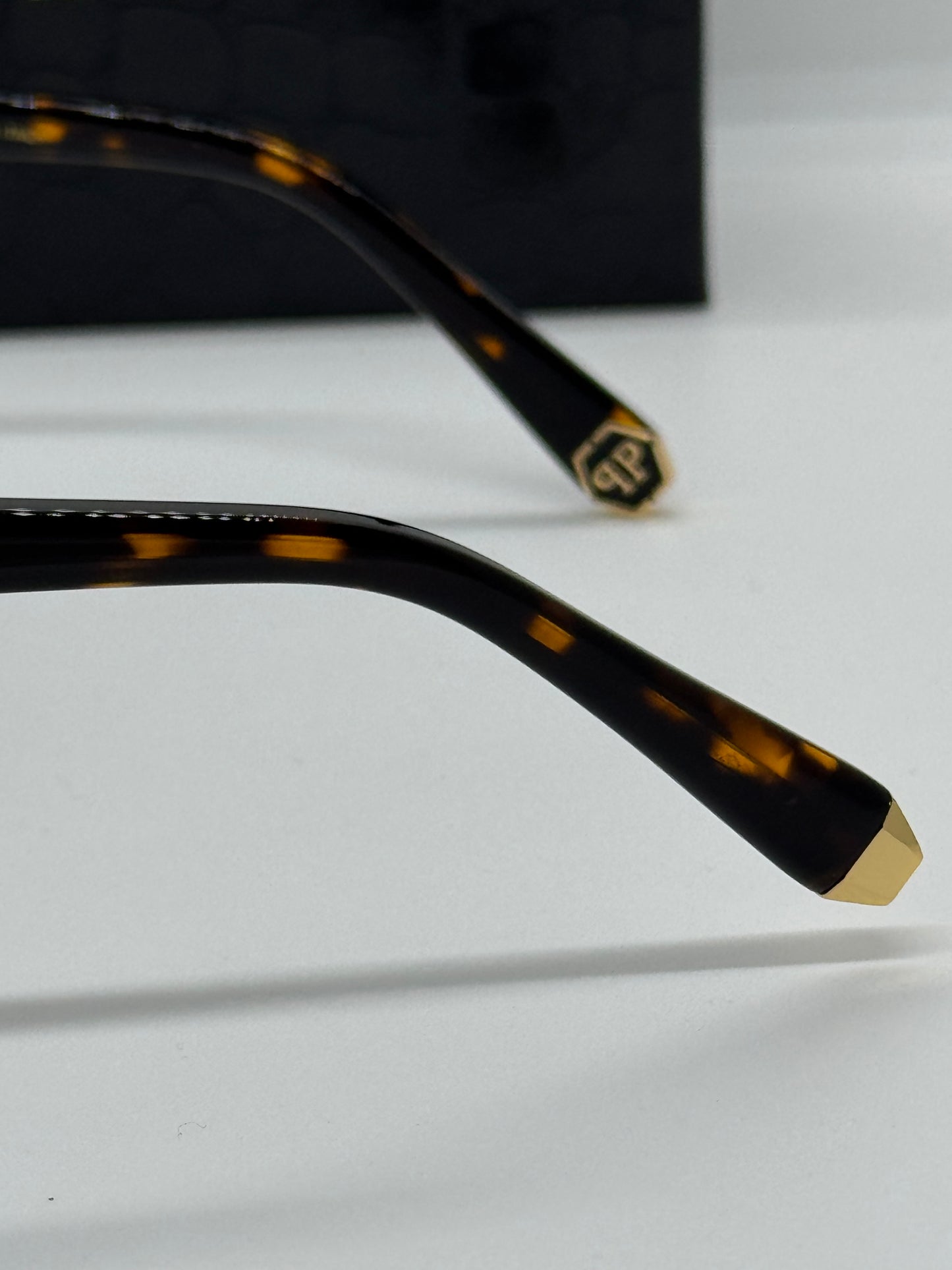 Philipp Plein Stud VPP115M Tortoise Frame