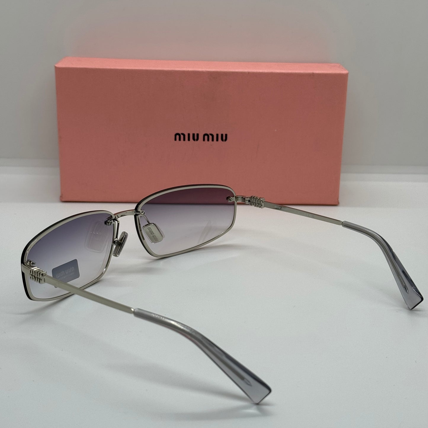Miu Miu Gunmetal Gradient MUA50S