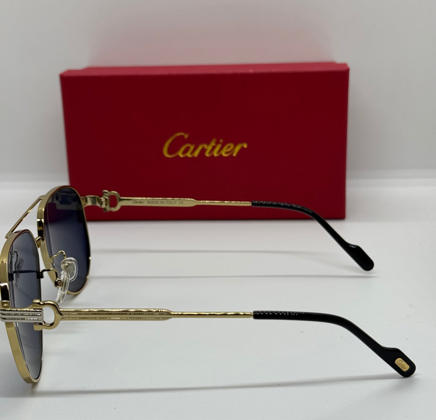 Cartier De Santos Aviator CT0639S Dark Green