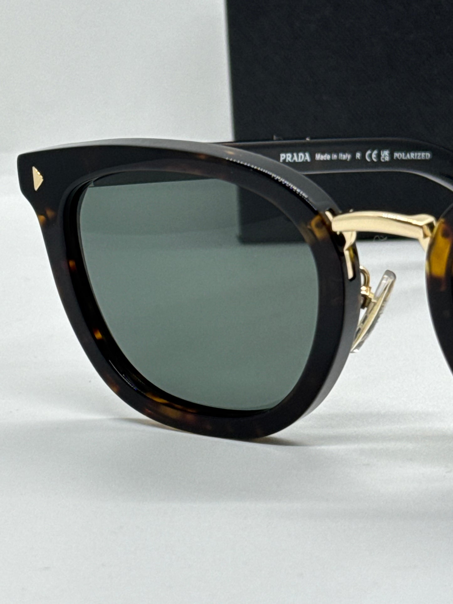Prada PR SPRC01 Olive Tortoise