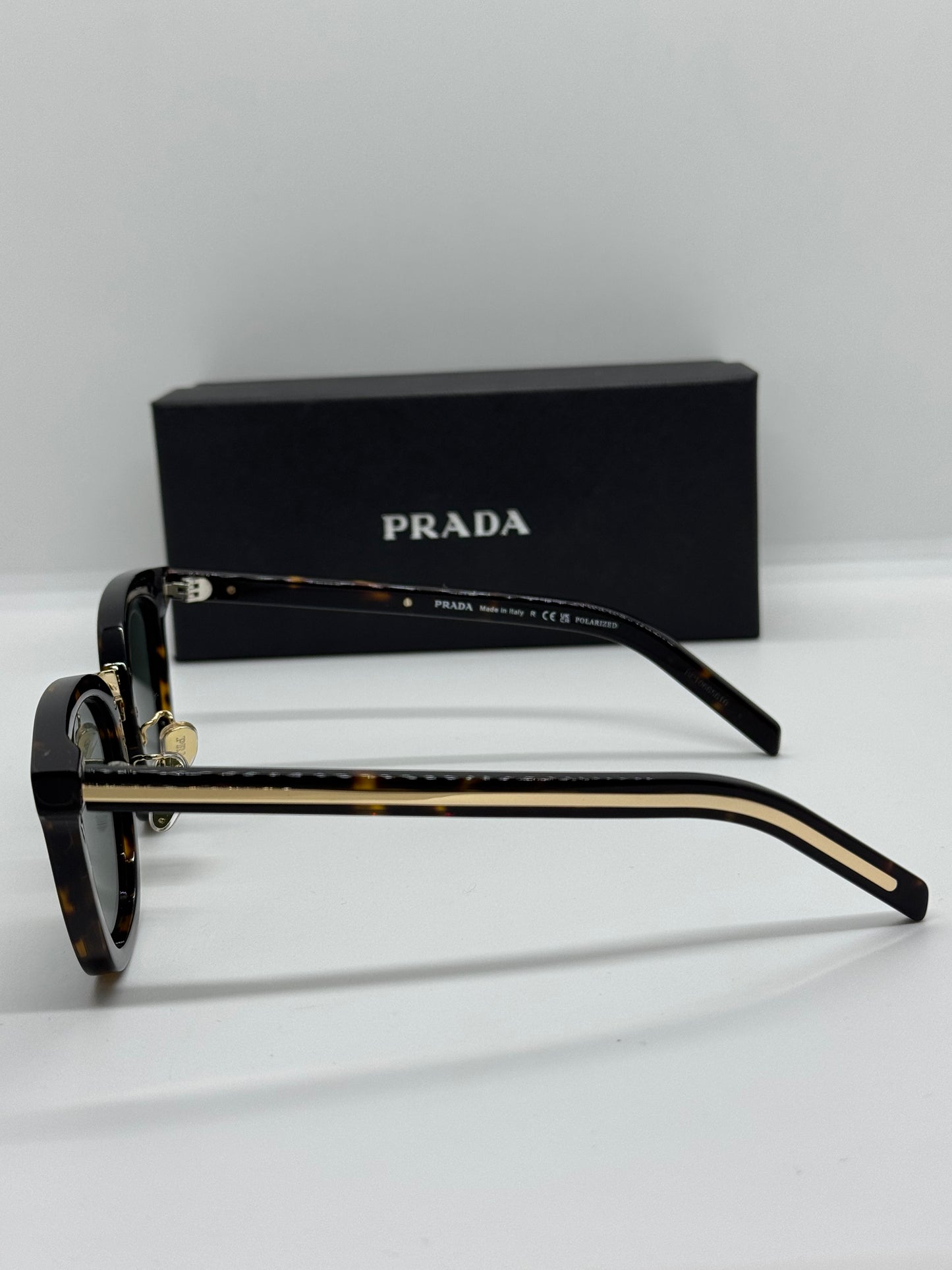 Prada PR SPRC01 Olive Tortoise