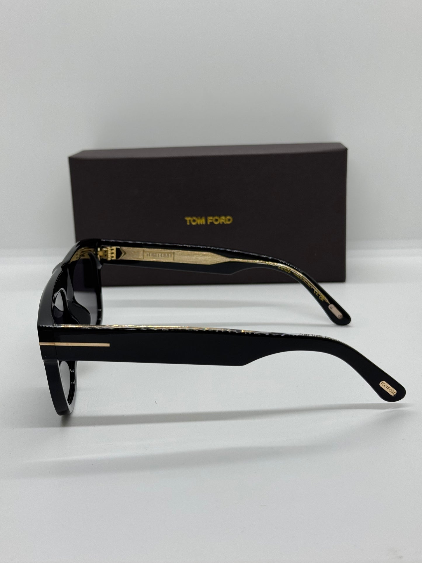 Tom Ford Icon Square TF1201 Black Zeiss Lenses