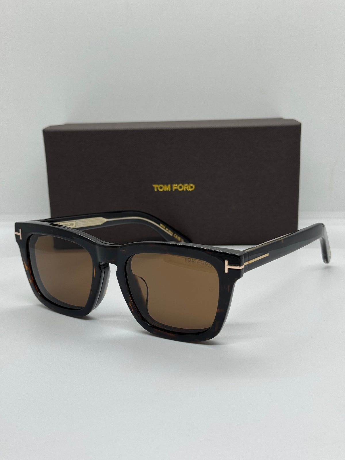 Tom Ford TF6070-B Icon Clip On Brown Tortoise