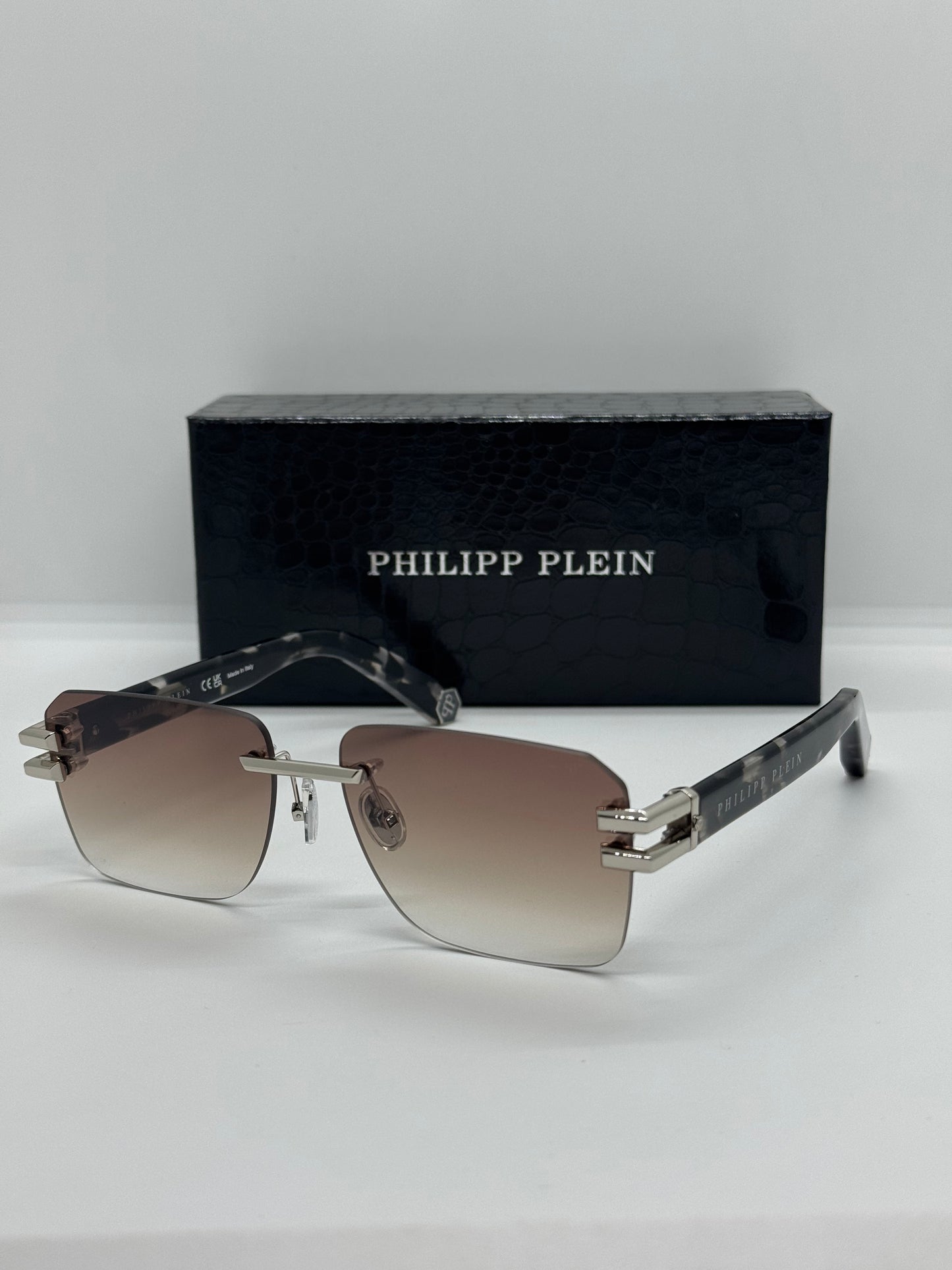 Philipp Plein Pleasure SPP086 Tortoise Gradient Brown