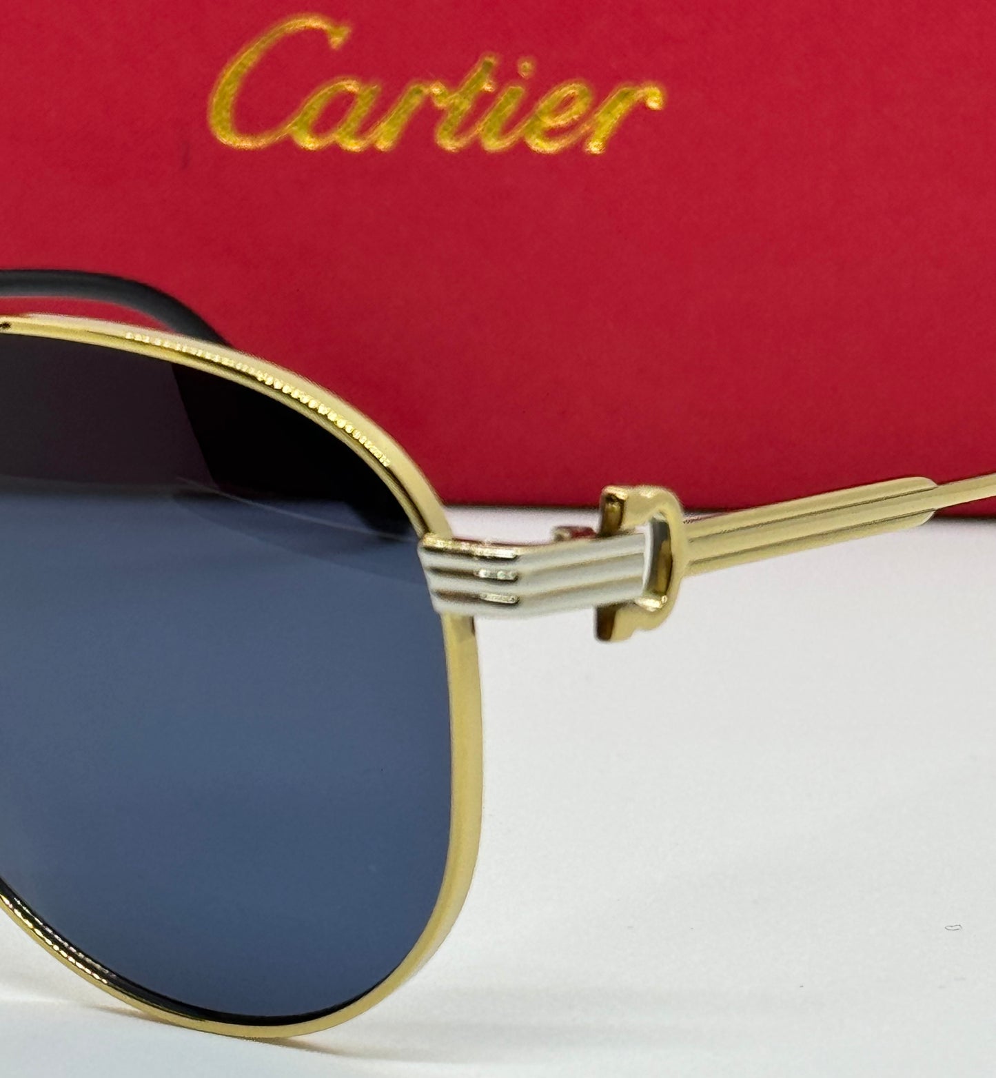 Cartier De Santos Aviator CT0639S Dark Green