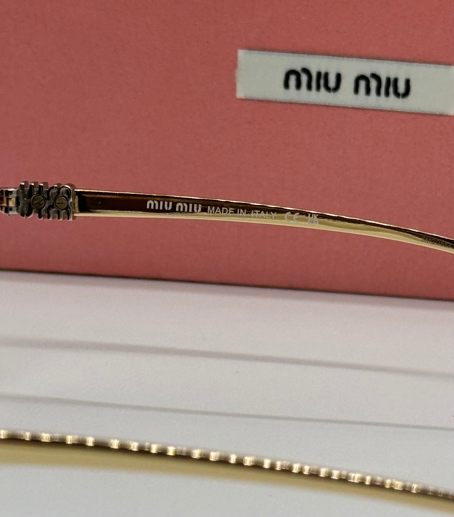 Miu Miu MU A56S Pilot Black