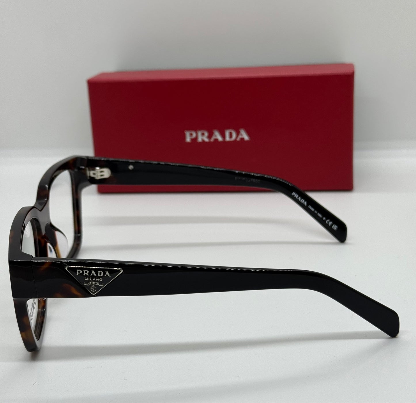 Prada Milano PR 08ZV Tortoise Frame