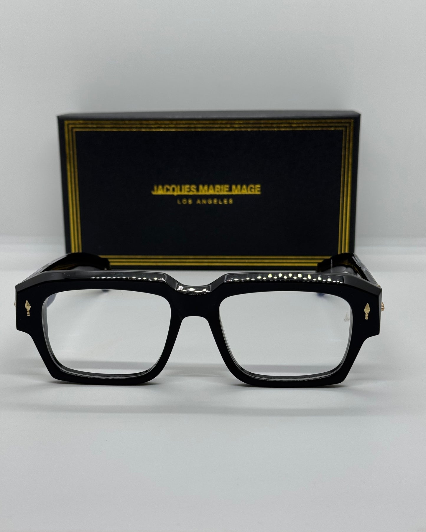 Jacques Marie Mage Dakota Black x Gold Frame