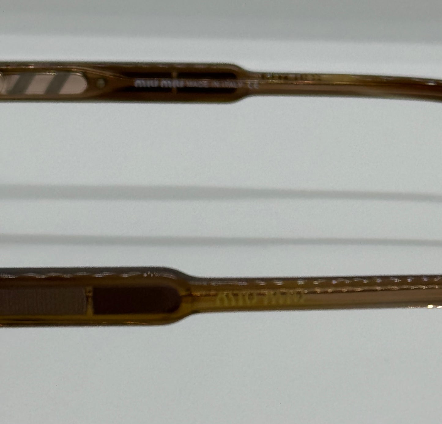 MiuMiu W53041 Bold Rectangular Frame