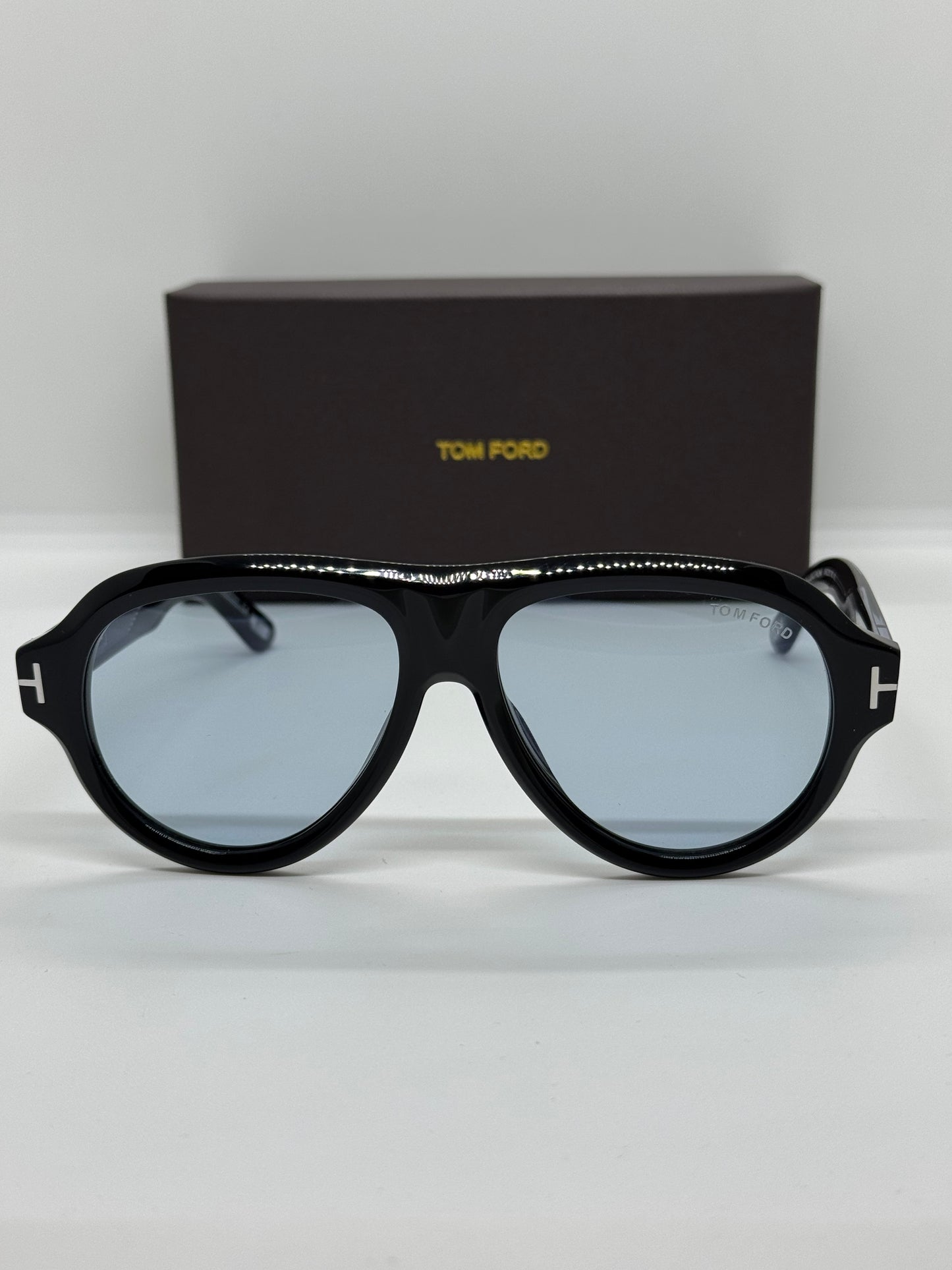 Tom Ford Icon Pilot TF1225 Blue Zeiss Lenses