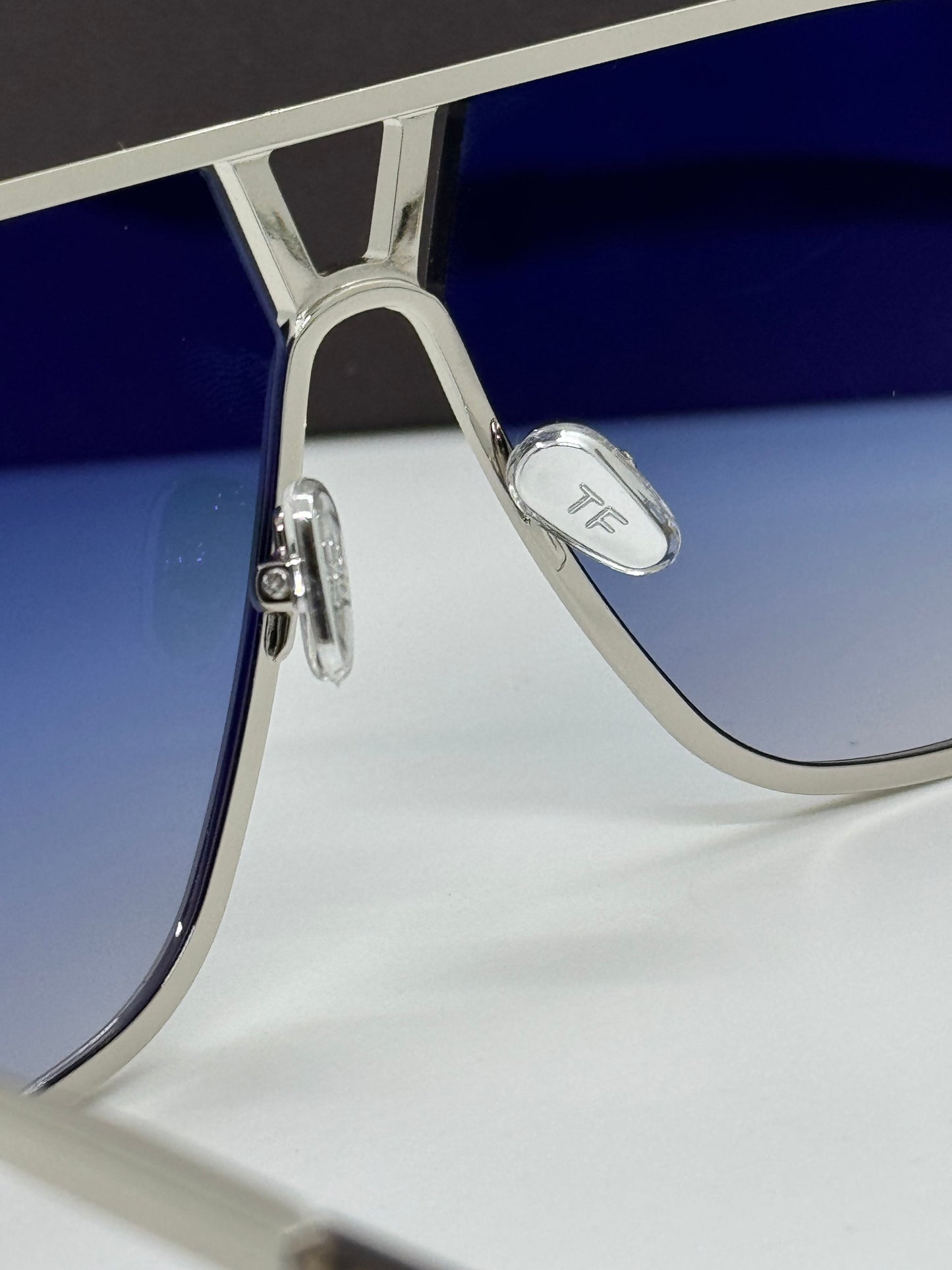 Tom Ford Stavros TF1204 Gradient Blue