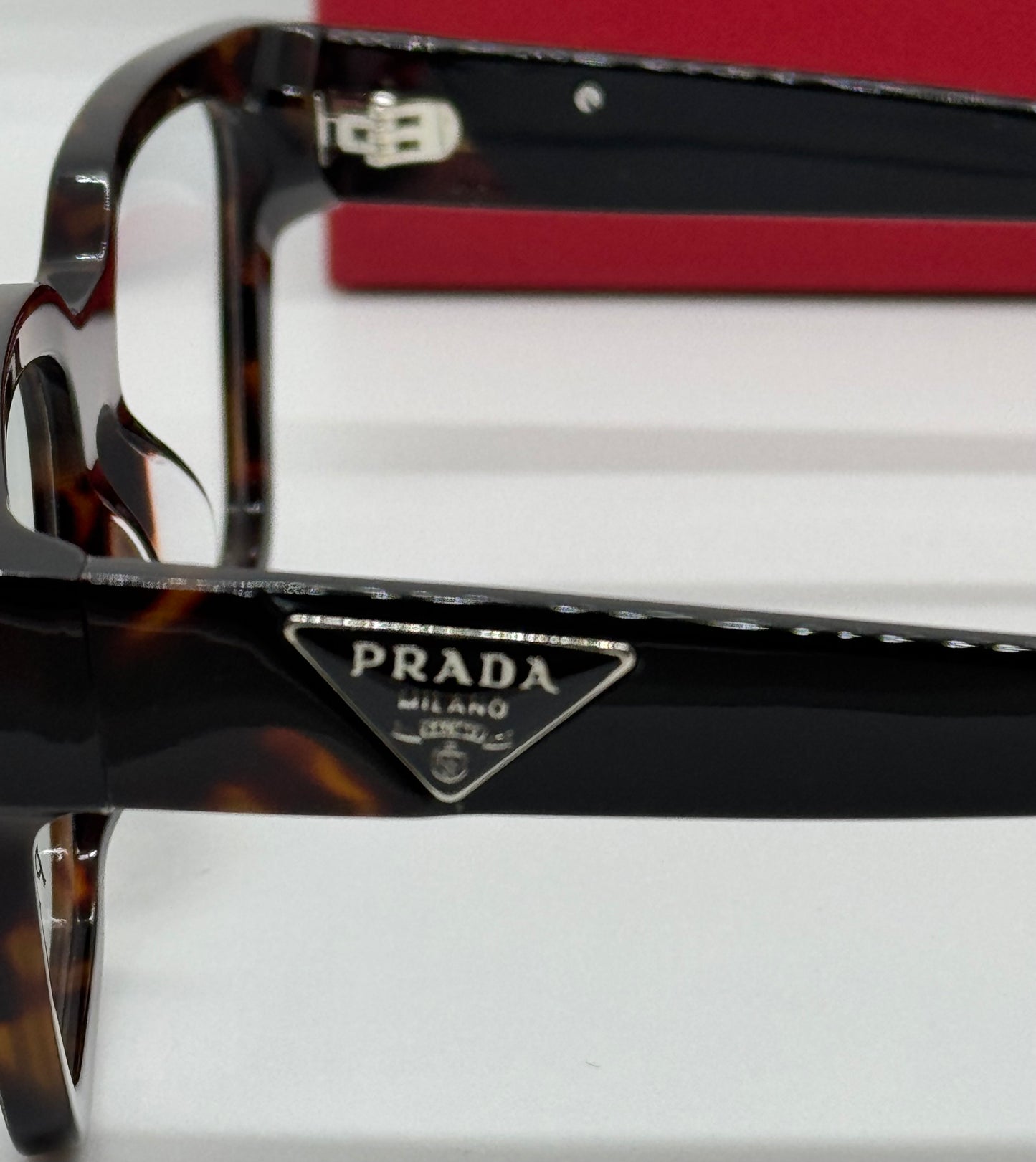 Prada Milano PR 08ZV Tortoise Frame