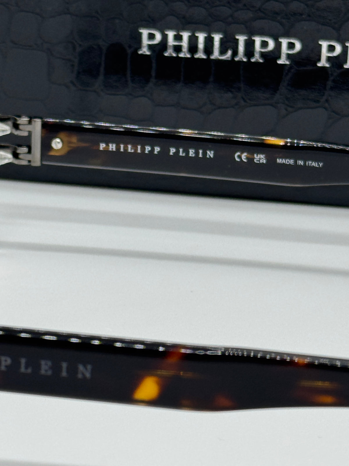 Philipp Plein VPP086 Tortoise Frame