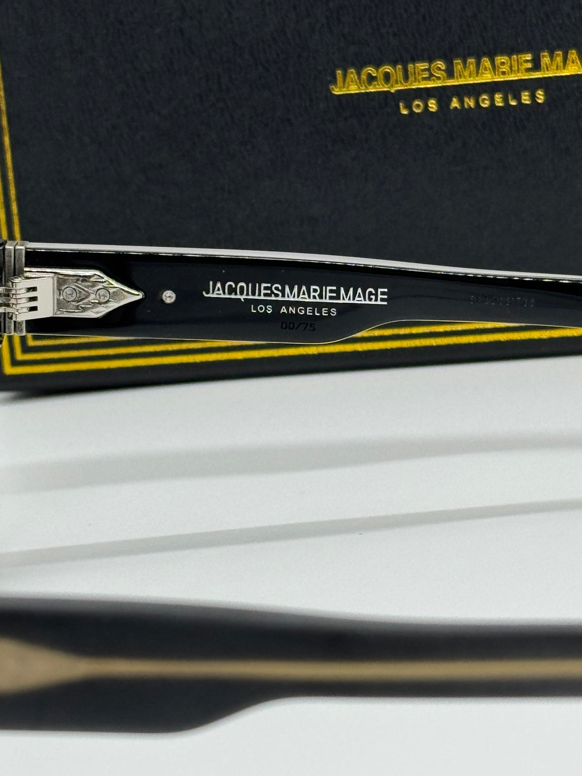 Jacques Marie Mage Laramie Matte Black Frame