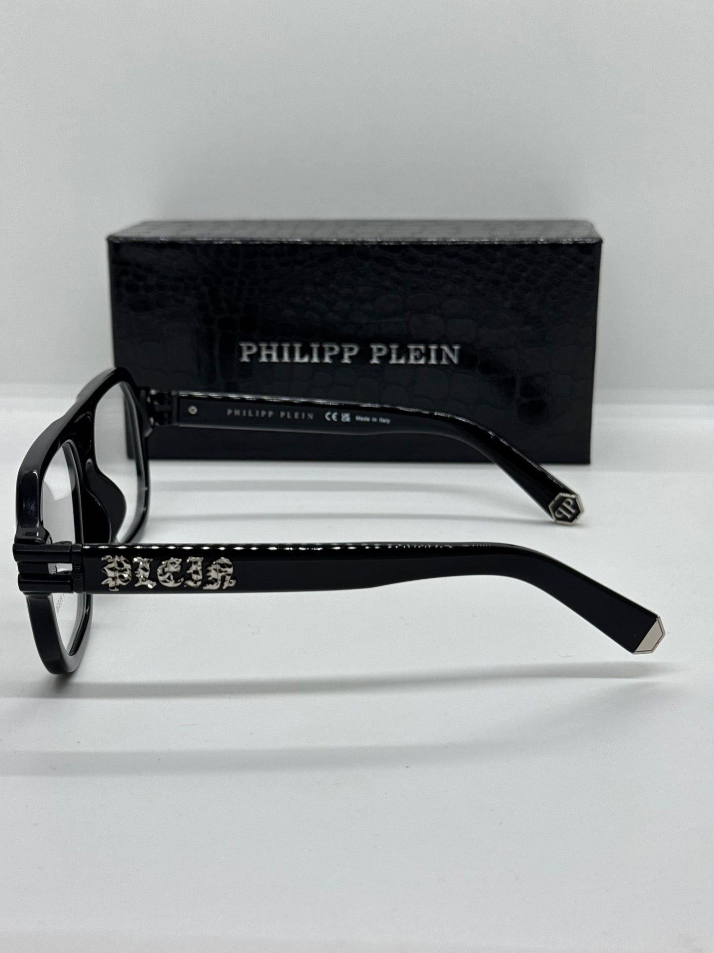 Philipp Plein Icon SPP148M Black X Silver Frame