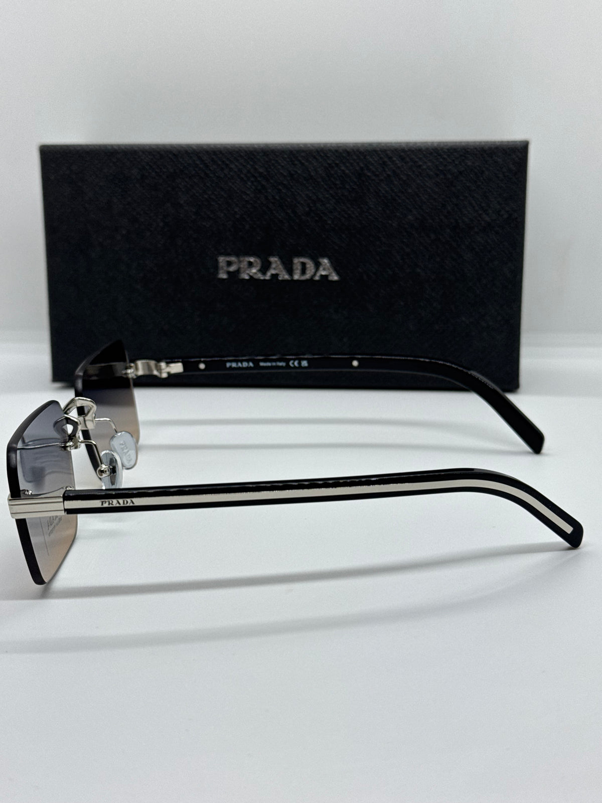 Prada PR D55S Rimless Gradient Shade