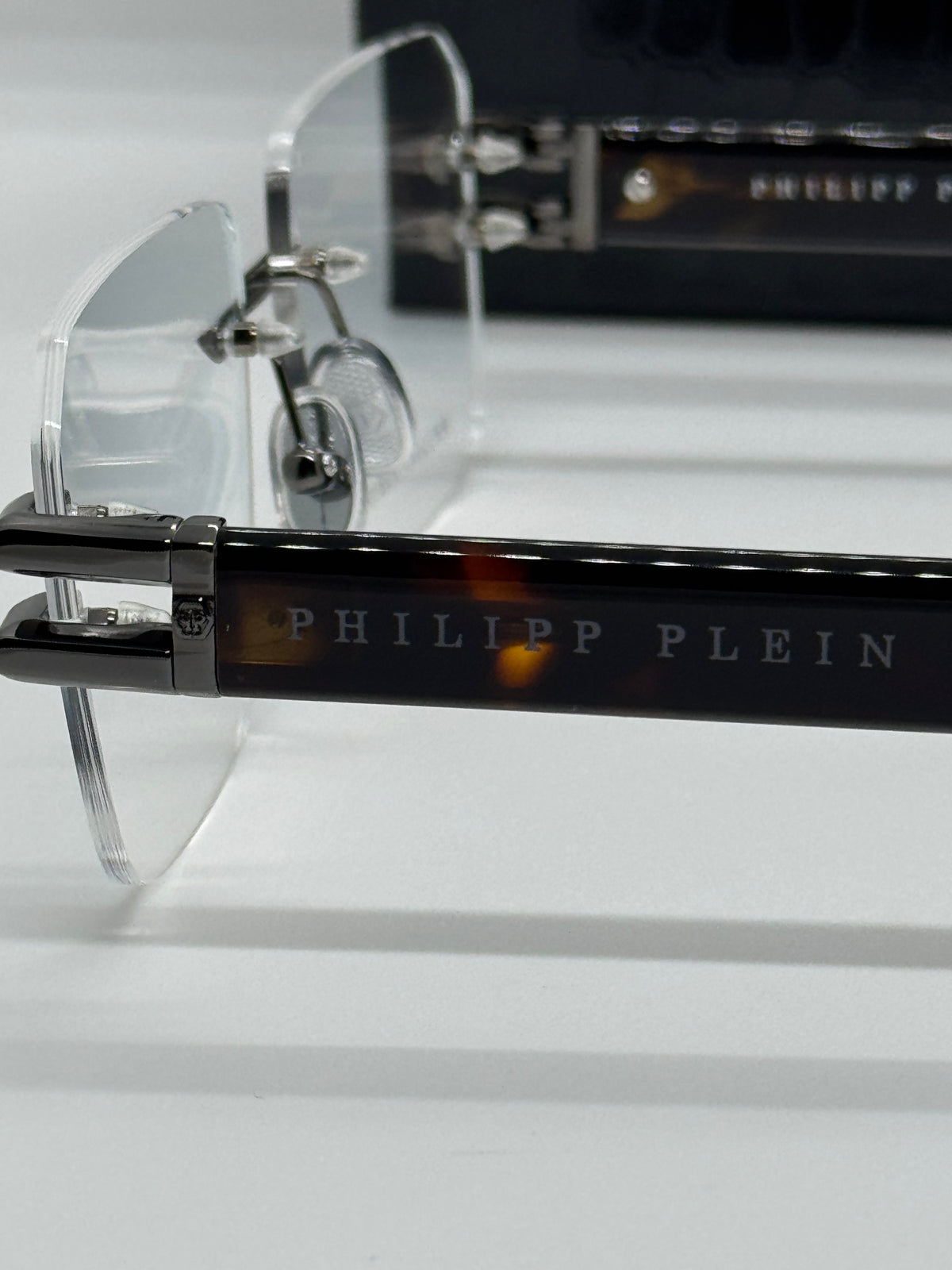 Philipp Plein VPP086 Tortoise Frame