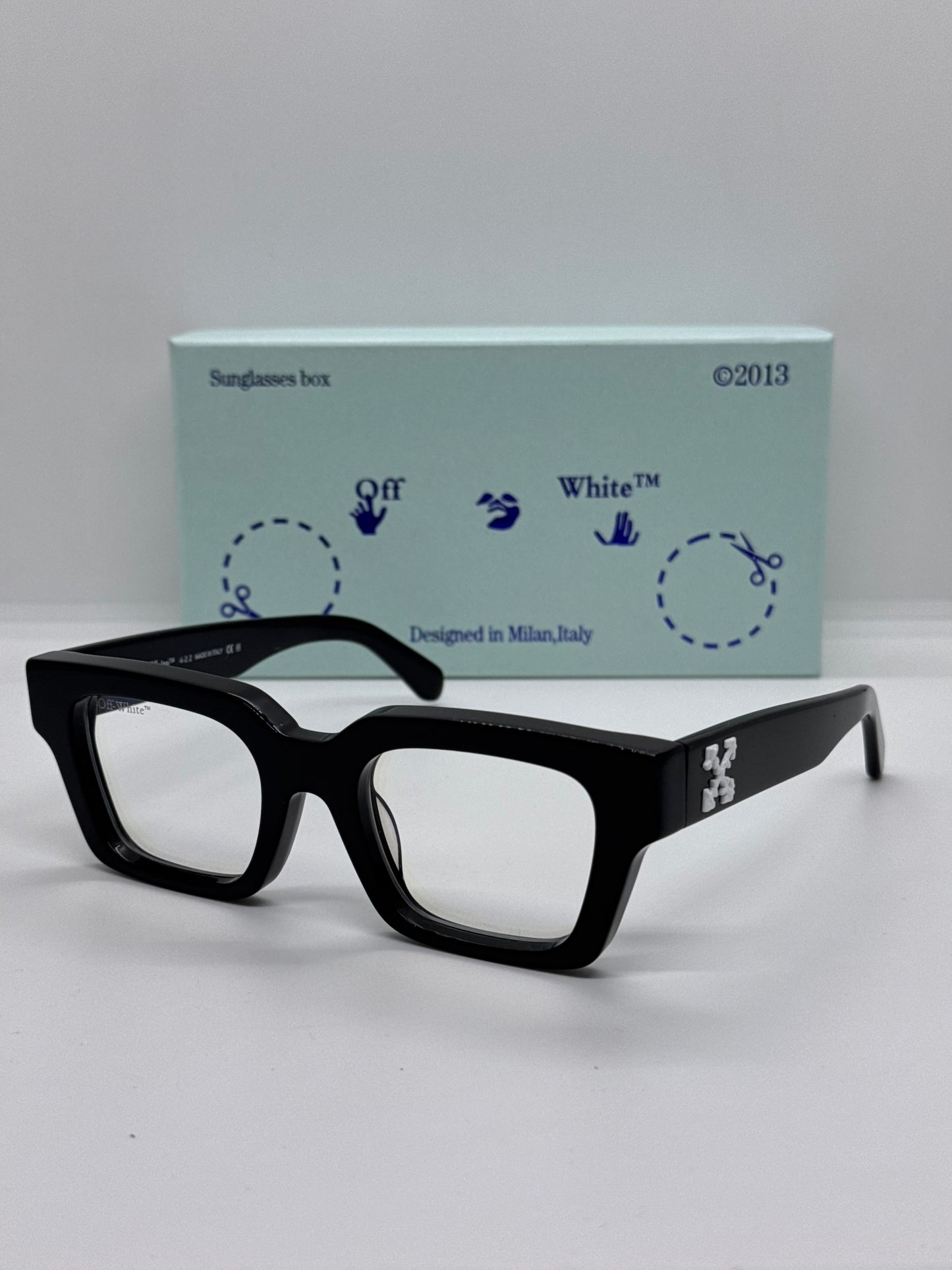 OFF-WHITE OERI008 Clear Frame