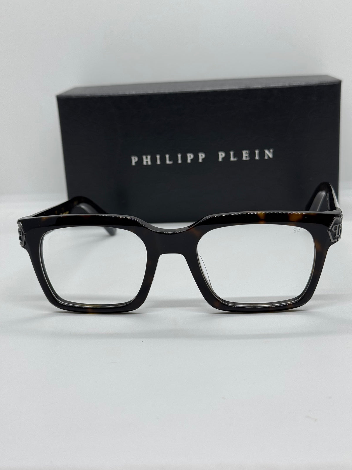Philipp Plein Dark Shapes VPP082M Tortoise Frame