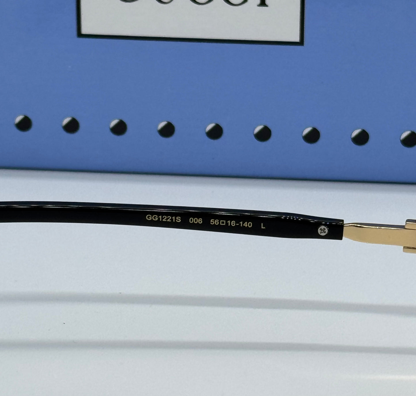 GG 1221S Rimless Champagne