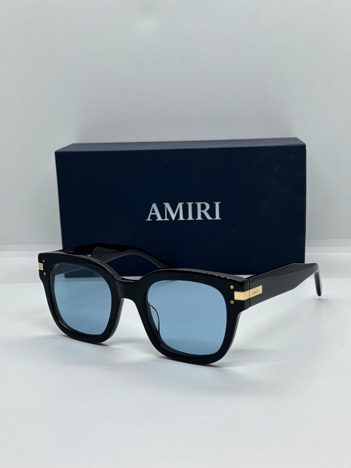 Amiri Classic Logo Blue
