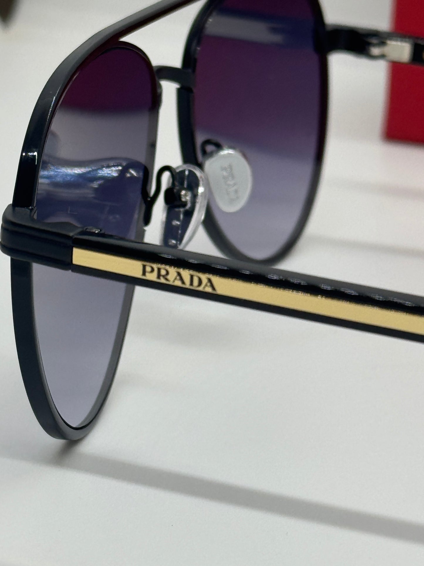 Prada PR B57S Pilot Aviator Black