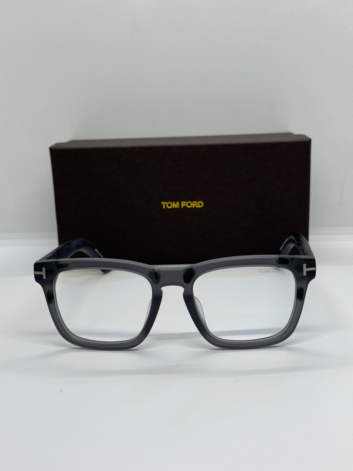 Tom Ford TF6070-B Icon Clip On Gray Matte