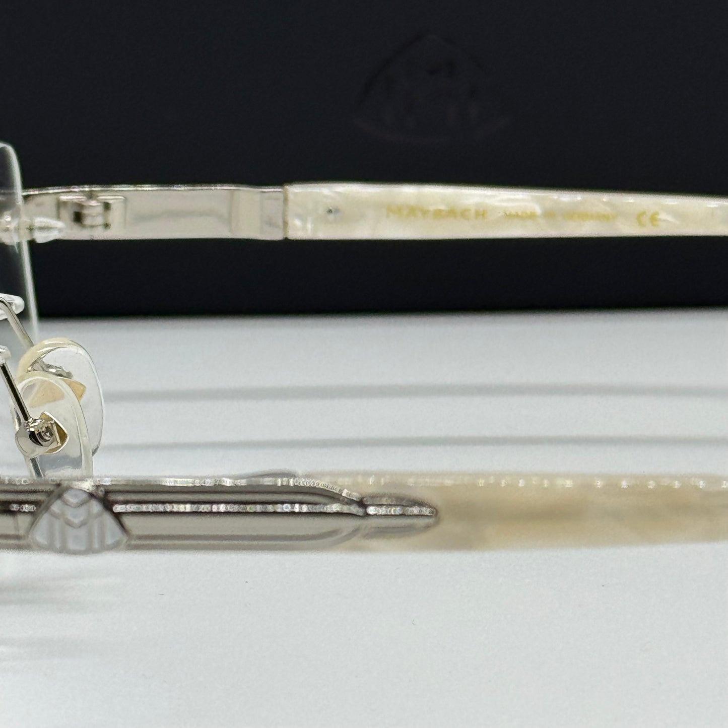 Maybach Shmphony Pearl White