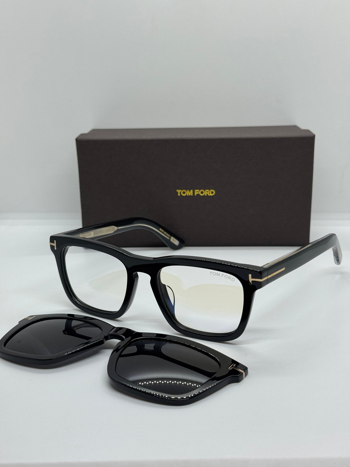 Tom Ford TF6070-B Icon Clip On Black