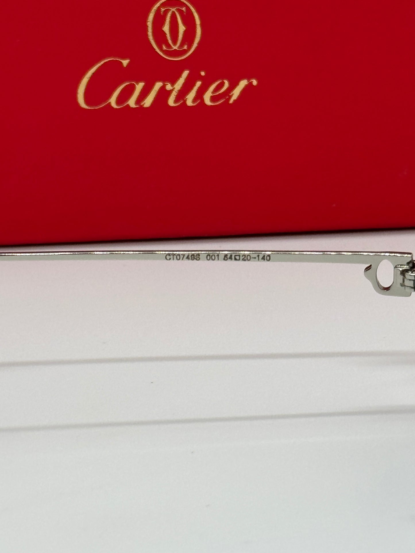 Cartier CT0749S Olive x Silver