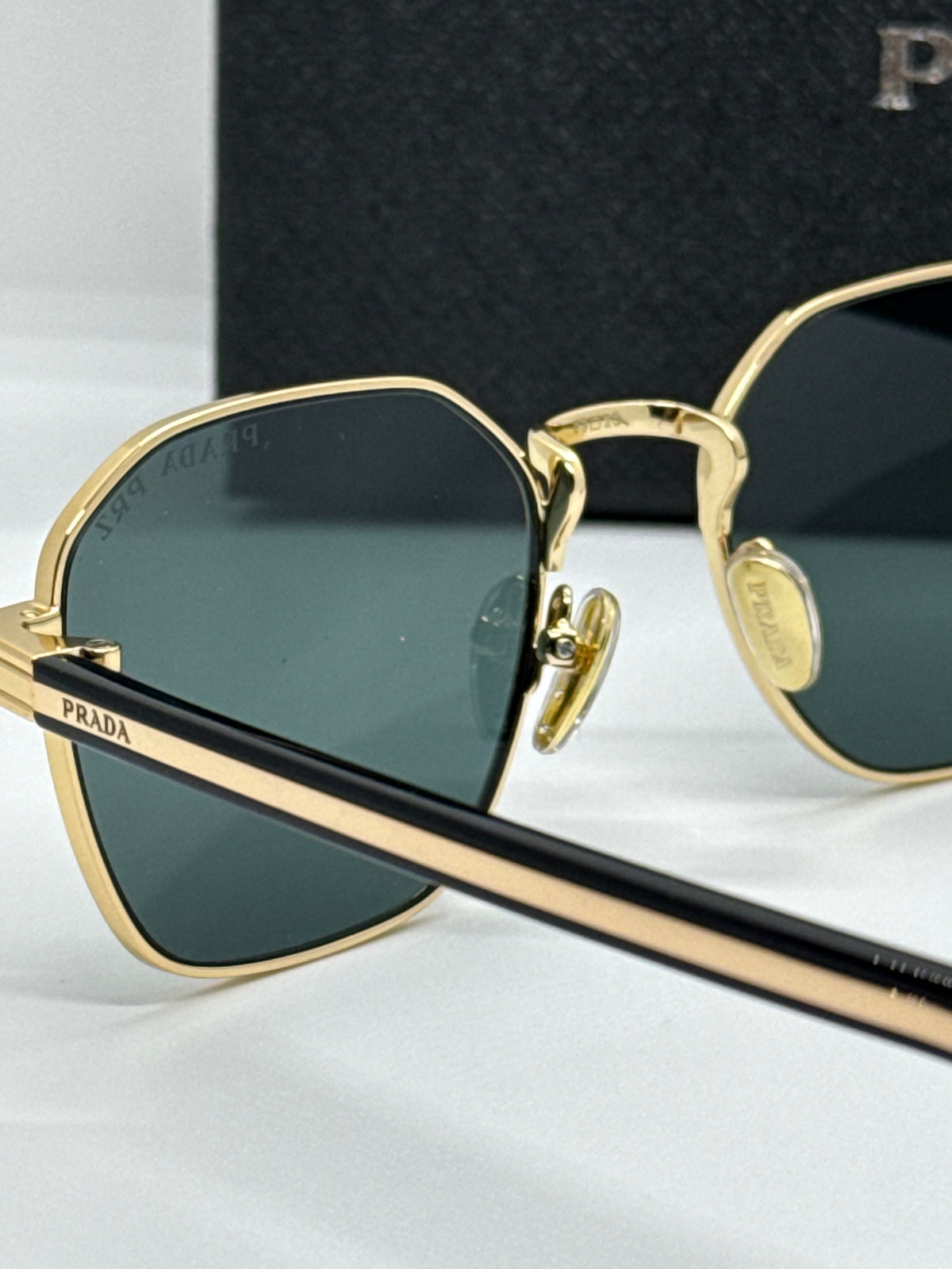 Prada PR C05S Olive x Gold Shade