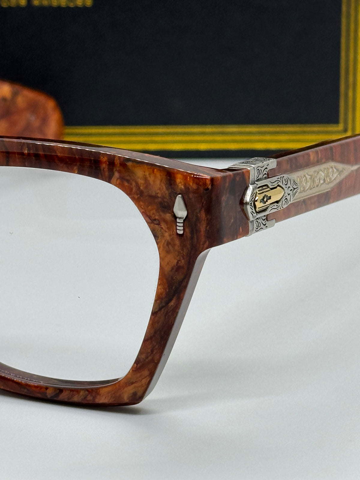 Jacques Marie Mage Sterett Fire Horn Frame