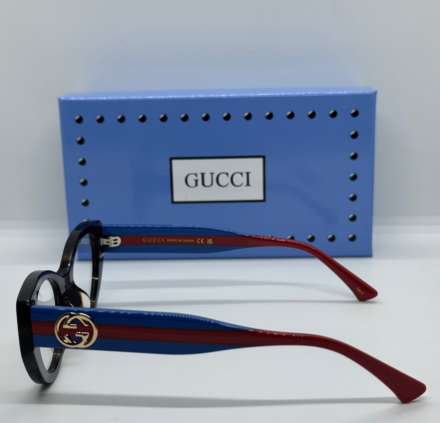 GG 1862S Cateye Tortoise x blue