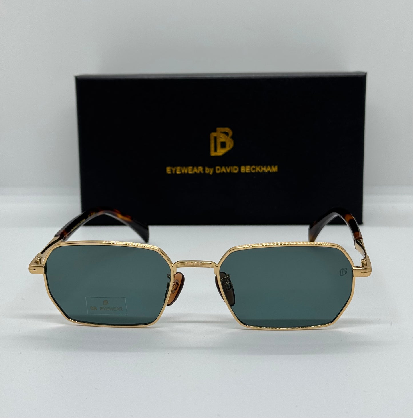 David Beckham DB1174/S Olive X Gold